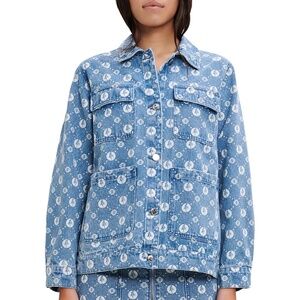 Bmoon Monogrammed Denim Jacket